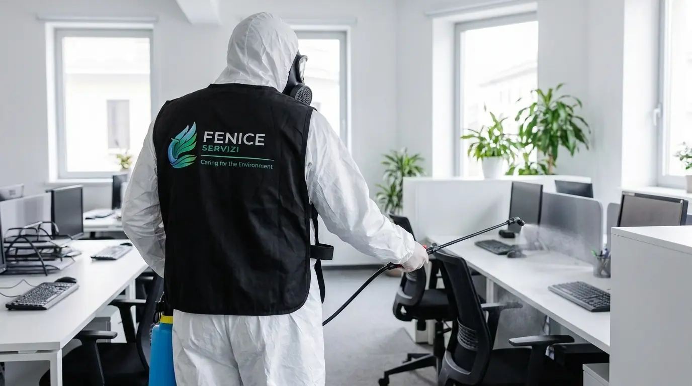 Servizio di disinfezione e sanificazione